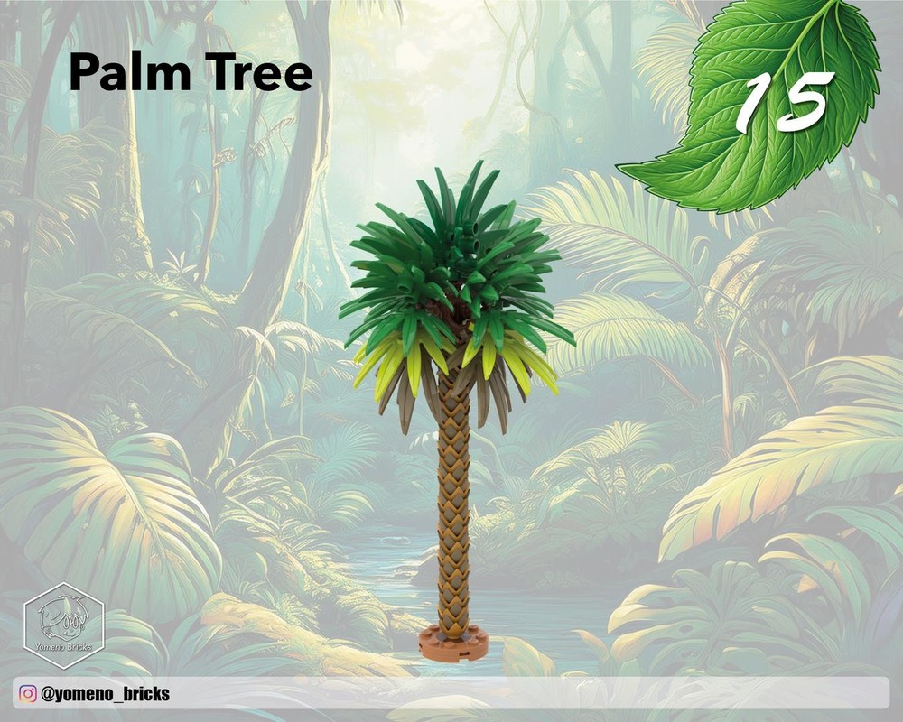 Lego Palm tree