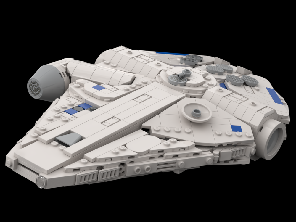 Lego Kessel Run Falcon (Major Modification of 75375)