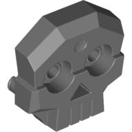 Lego Skull 1 x 4 x 3 Relief with Two Pins