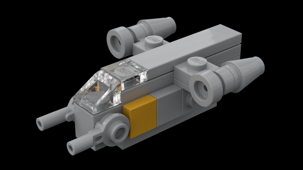Lego Micro razor crest (1:450~)