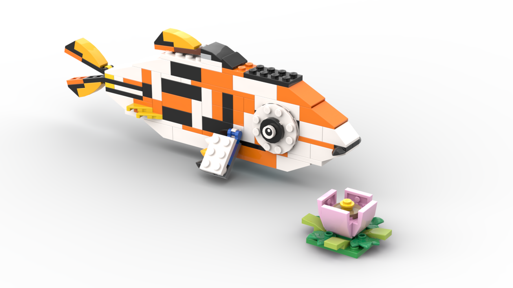 Lego 11011 Koi fish