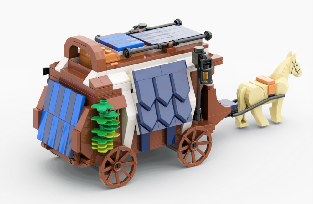 Lego Medieval Travelling Apothecary