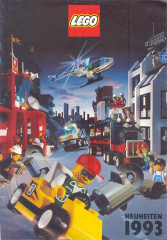 Lego 1993 Dealer Catalog Novelties German Jan. - Mar. (922582-D)
