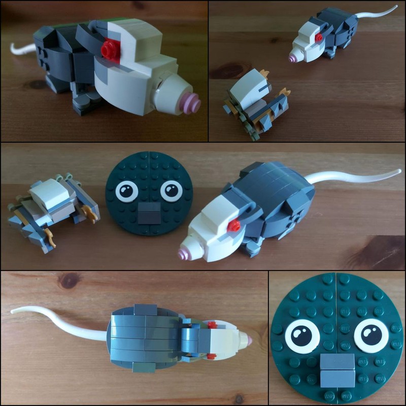 Lego Realistic Rat 2.0