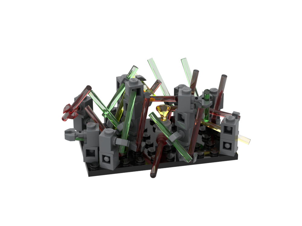 Lego laser trap