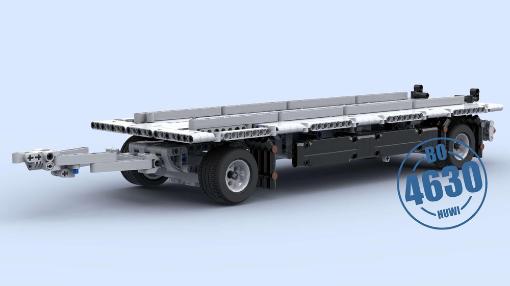 Lego 1:17 Drawbar Multifunctional Trailer for Hooklift/Skip Containers
