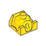 Lego Racer Driver, Brick Special 2 x 2 No Head / Yellow