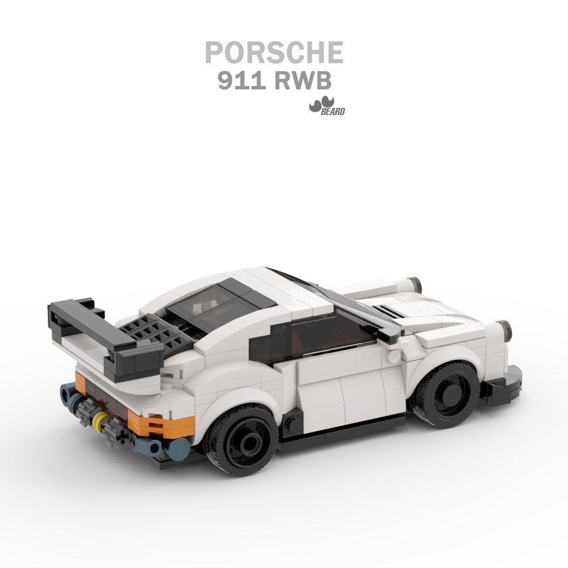 Lego porsche 911 rwb 8-wide