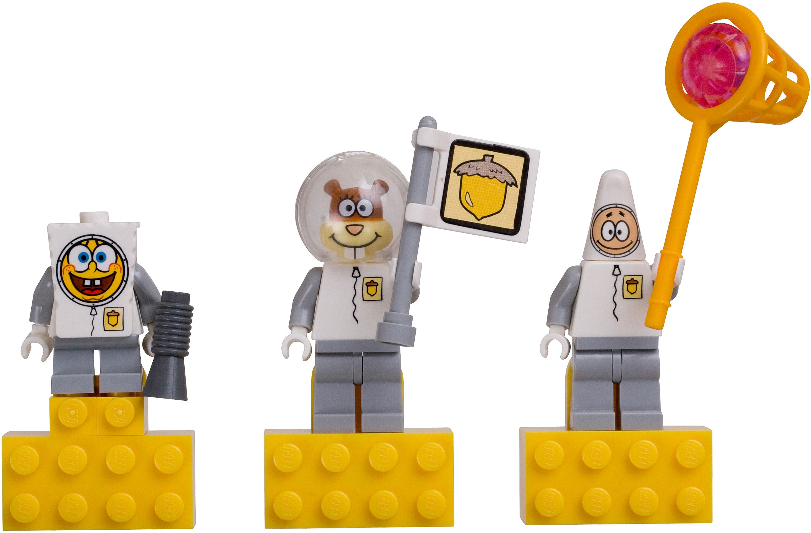 Lego SpongeBob Spacesuit Magnet Set