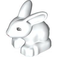 Lego Duplo Animal Rabbit / White