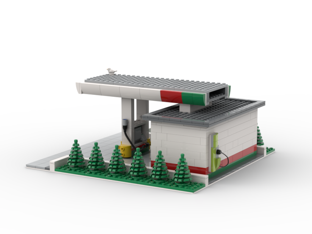 LEGO Octan Gas Station - Alternate Build