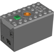 Lego Battery Box, Power Functions, with Dark Bluish Gray Bottom [Rechargeable] / Light Bluish Gray