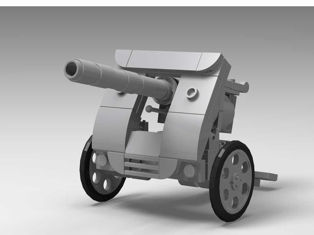 Lego Allied Medium Artillery Cannon