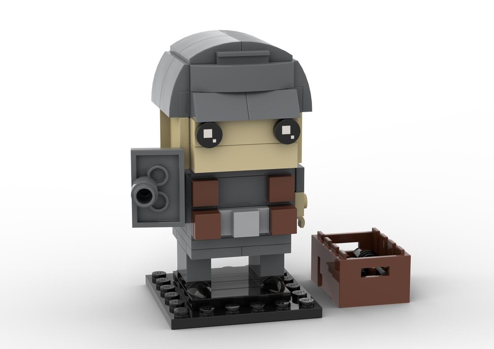 Lego Historical Panzerschreck Soldier Brickheadz WW2