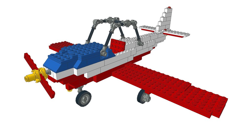 Lego Old School Small Plane