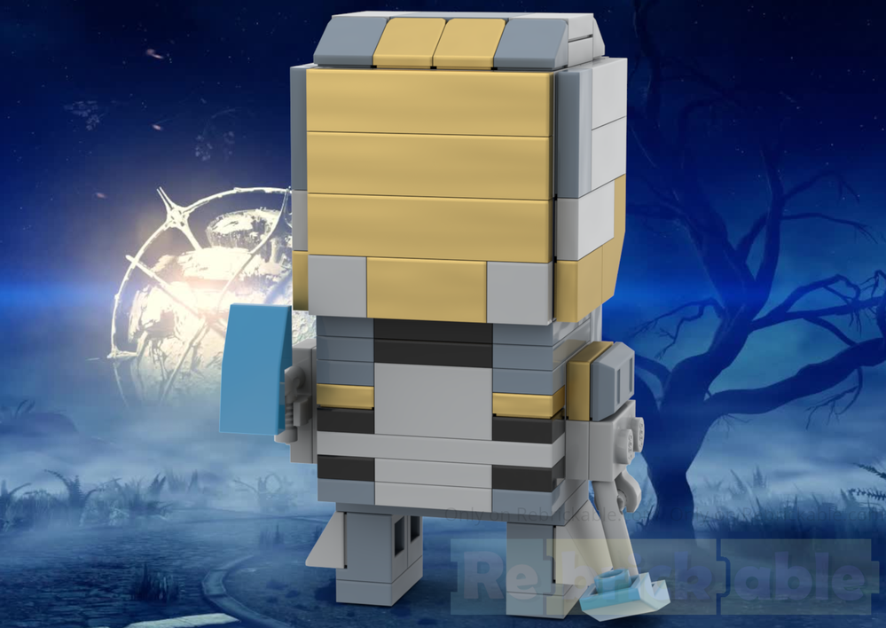 Lego Gauss BrickHead - Warframe