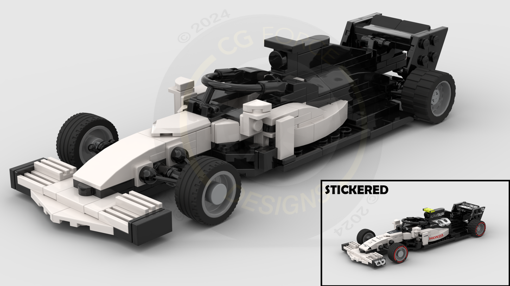 Lego F1 Alpha Tauri AT01