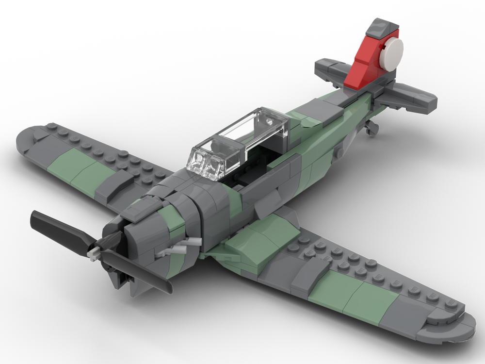 Lego Pilatus P-2 training aircraft (Messerschmitts)