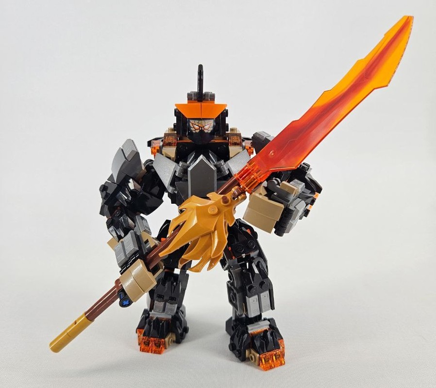 Lego Upgrading Cole's Mission Mech (Lego Ninjago 71854 Alternate Build)
