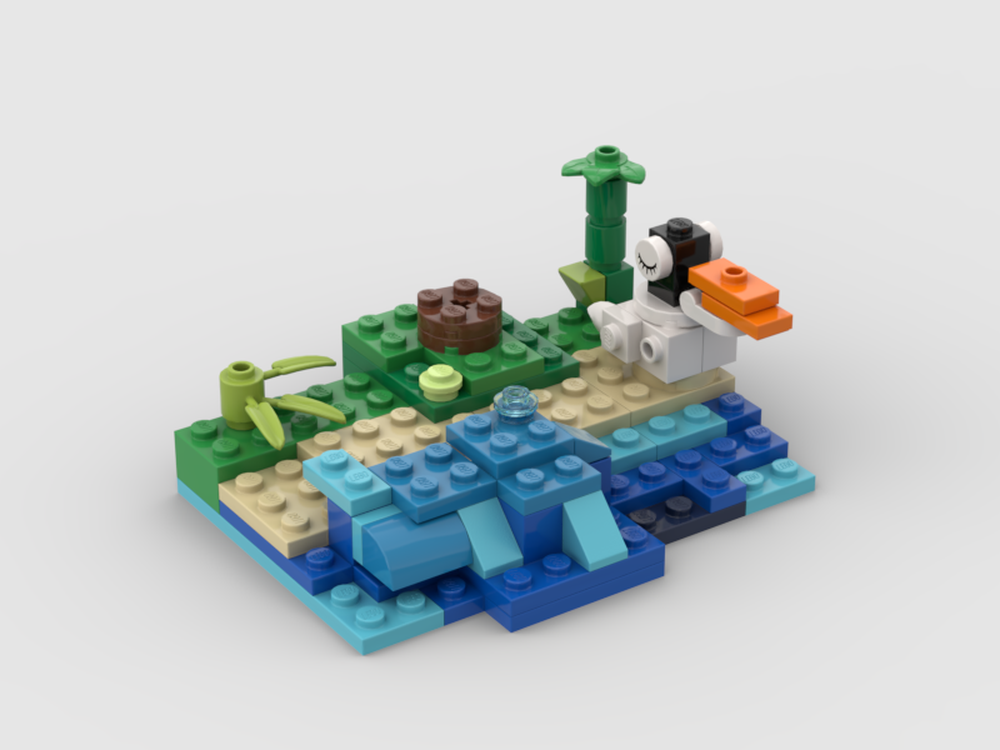 Lego 11018 creative ocean fun alt build Ocean Scene
