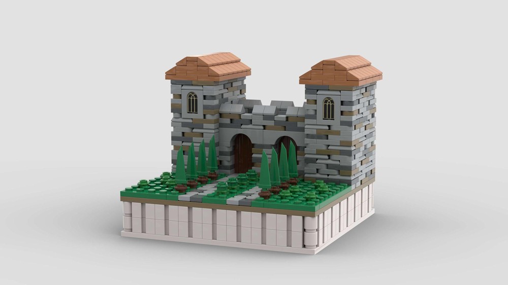 Lego Small Roman Ancient Gate