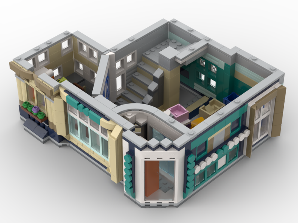 Lego Animal Shelter Employee Floor