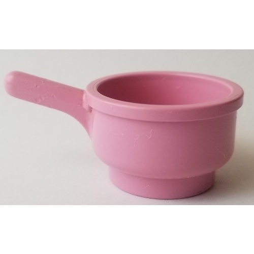Lego Duplo Saucepan, Round Bottom, Smooth Handle / Duplo Pink