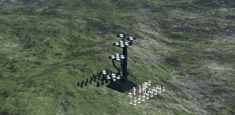Lego Tri-dimensional Chess