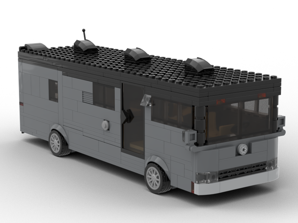 Lego Class A Recreational Motorhome (With Working Slides)