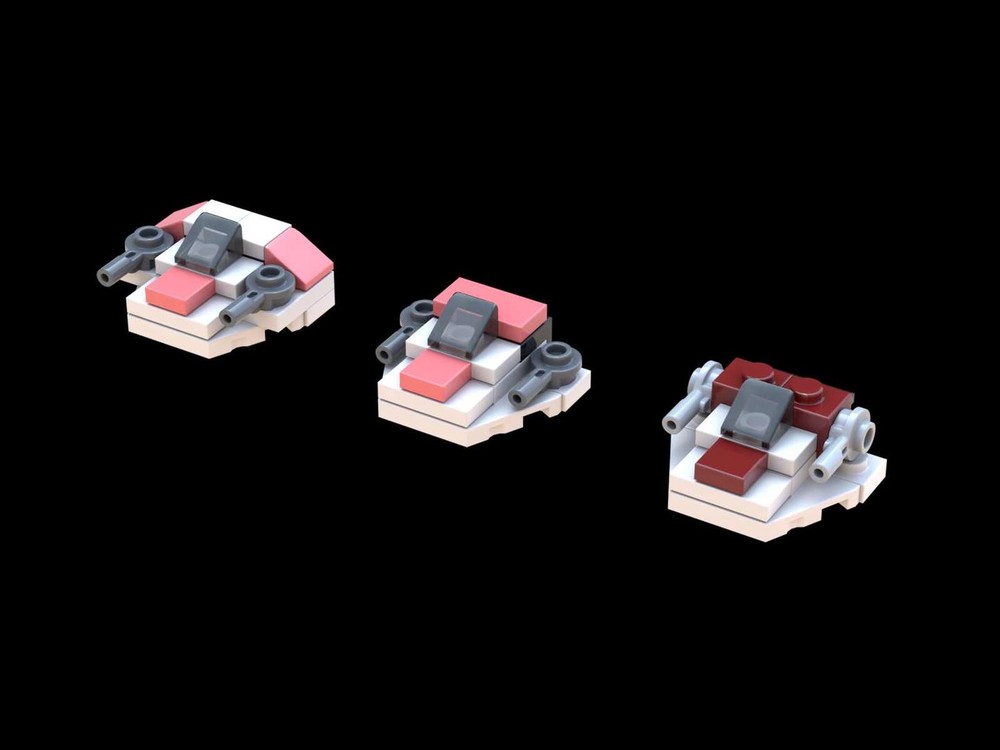 Lego SW Nano Snowspeeders