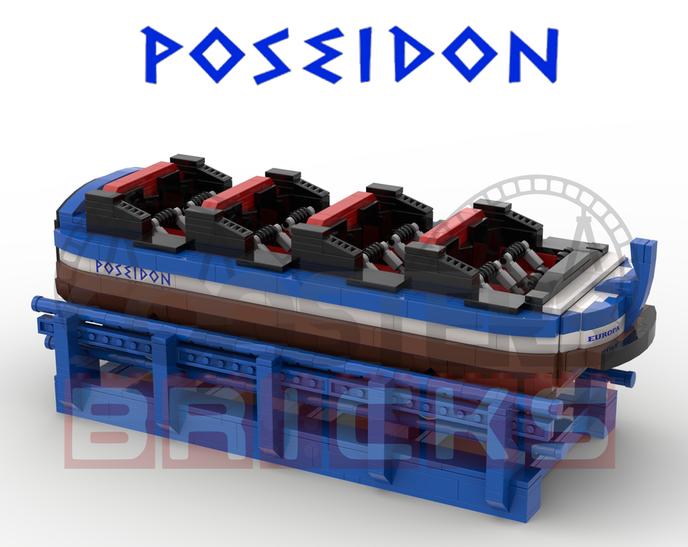 Lego ROLLERCOASTER - POSEIDON - Europa Park