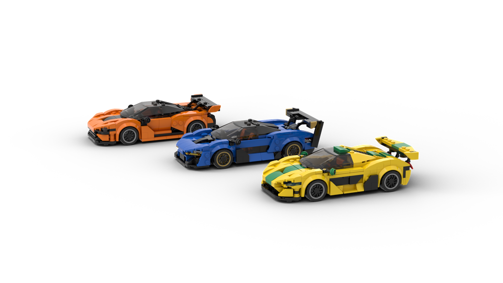 Lego Speed Champions Mclaren Racing Car Series