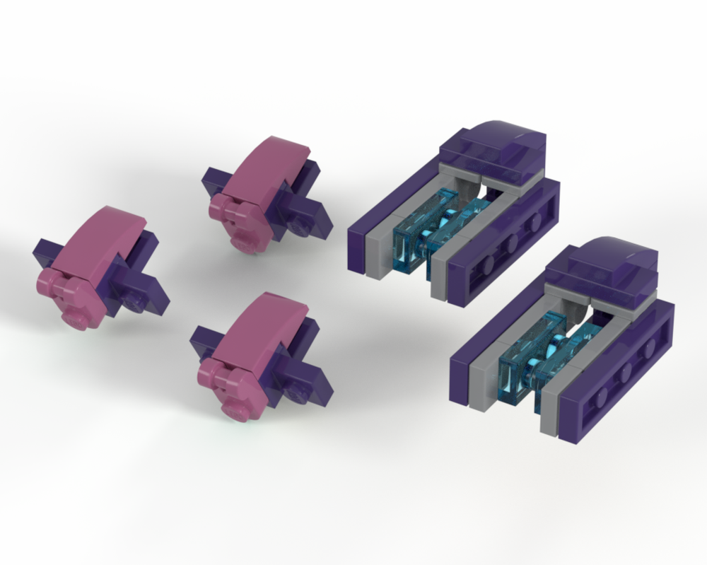 Lego Halo - Micro Covenant Aerial Vehicles