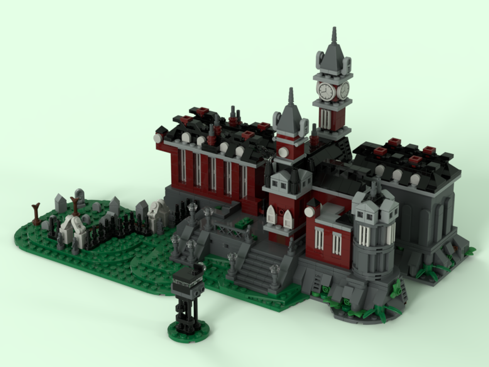 Lego Arkham Asylum - Arkham Mansion