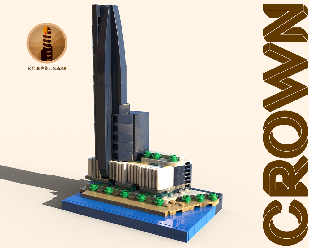 Lego Crown Sydney - An Architectural Piece