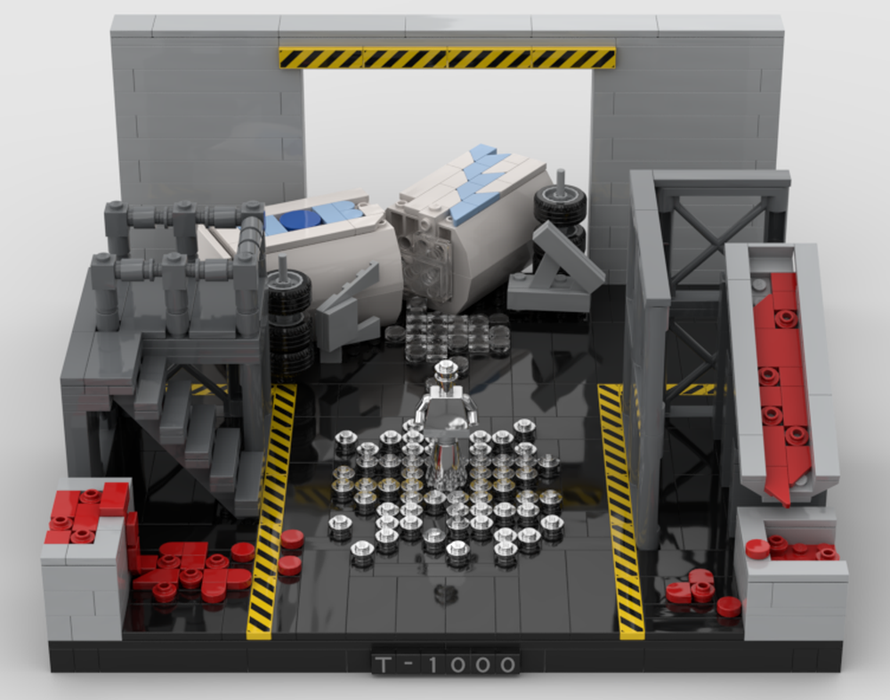 Lego Terminator 2: The T-1000 Regenerates