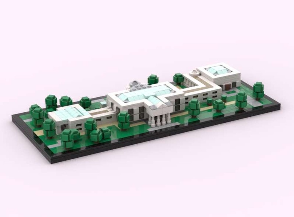 Lego White House diorama