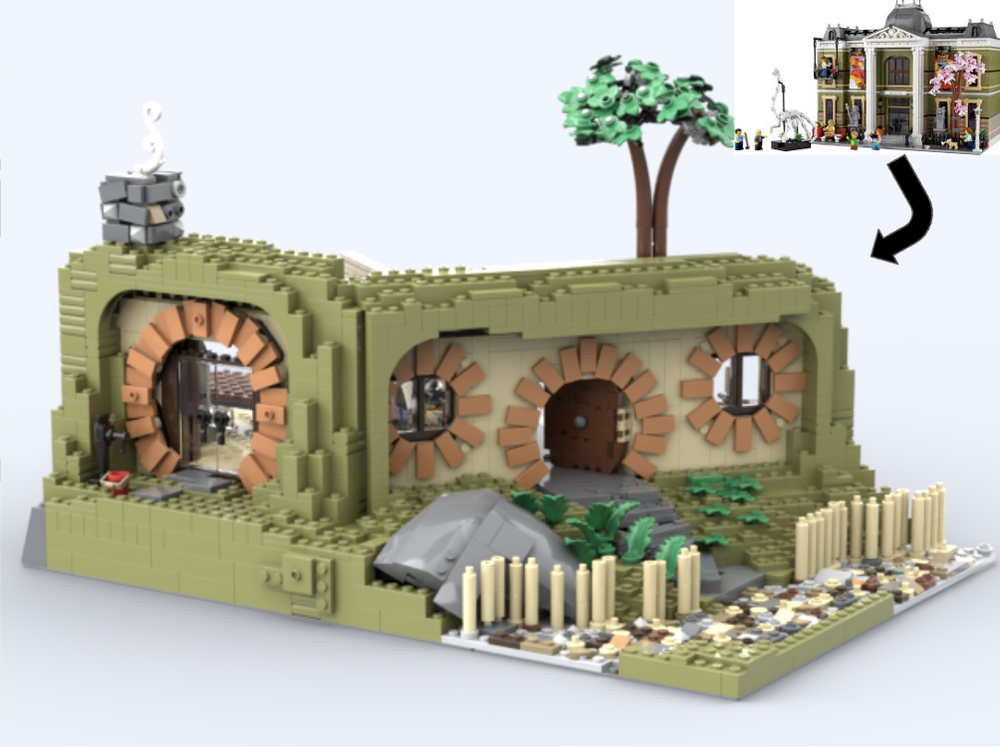 Lego Bag End Hobbit Hole