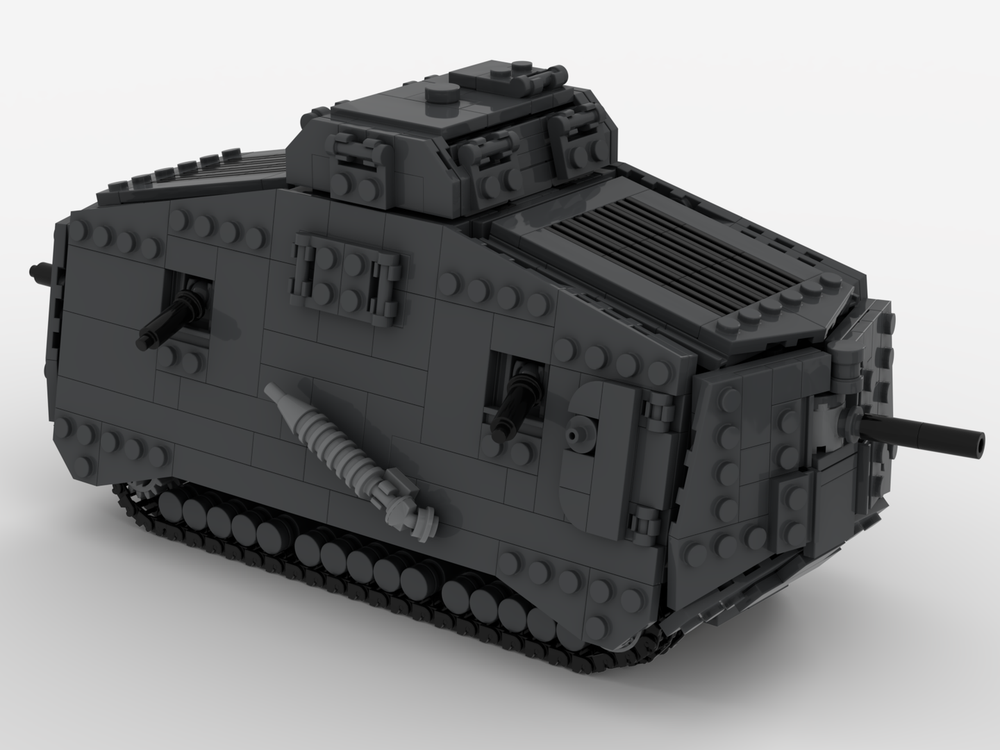 Lego A7V Sturmpanzerwagen – Custom LEGO® MOC