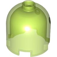 Lego Brick Round 2 x 2 x 1 2/3 Dome Top, Hollow Stud with Black Eyes print