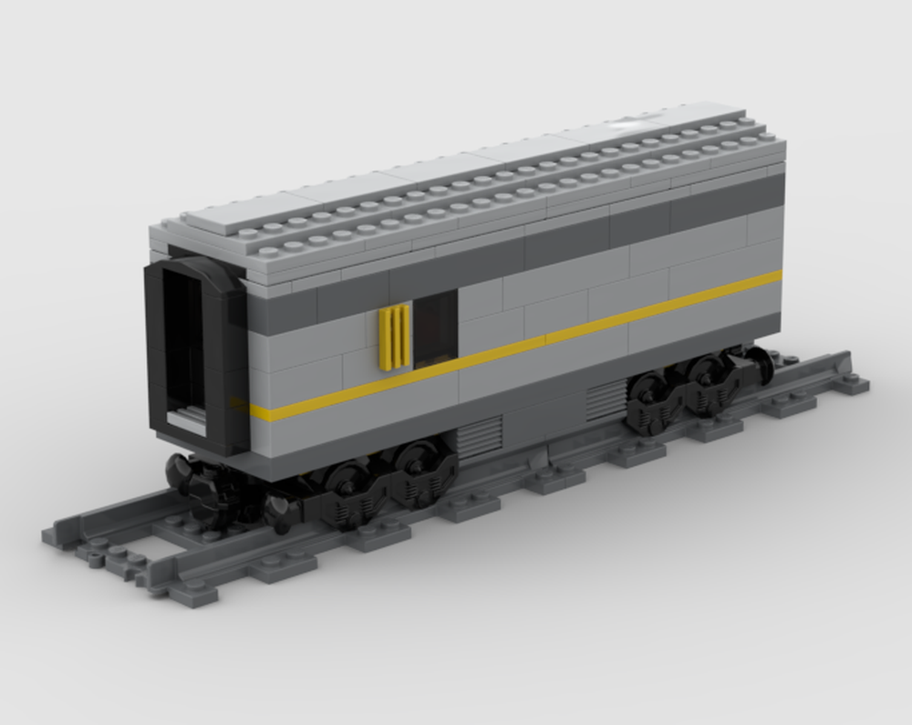 Lego Maze Runner train car WCKD Wagon