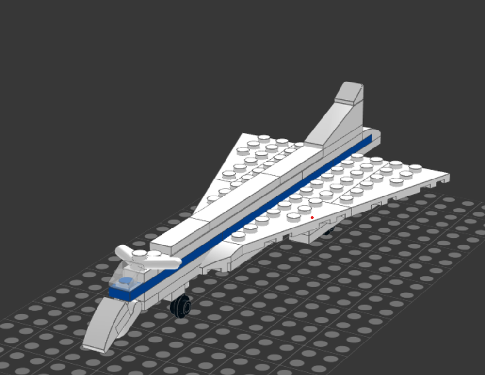 Lego Tupolev TU144