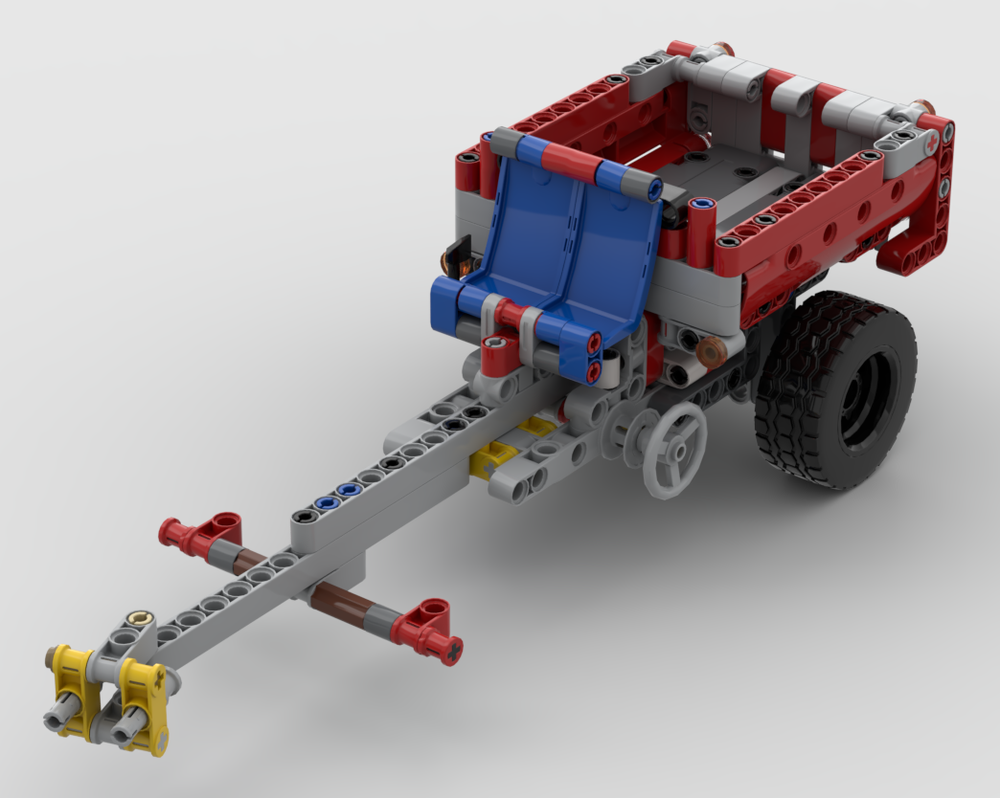 Lego 42075 Single-axle Trailer #2