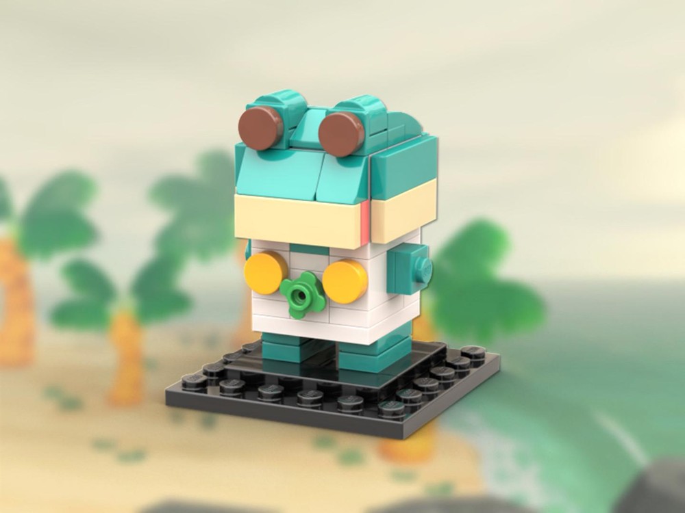 Lego Lily Brickheadz (From Animal Crossing)