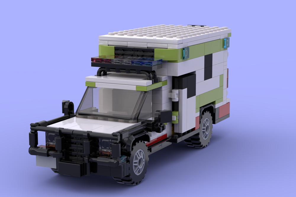 Lego Queensland ambo ute