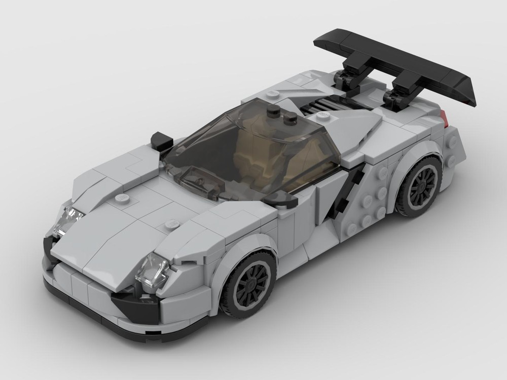 Lego Porsche 918 Spyder 8 studs wide