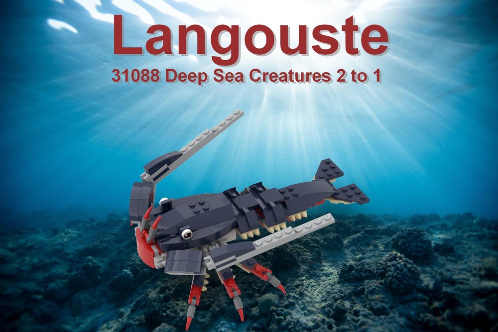 Lego Langouste 31088 2 to 1