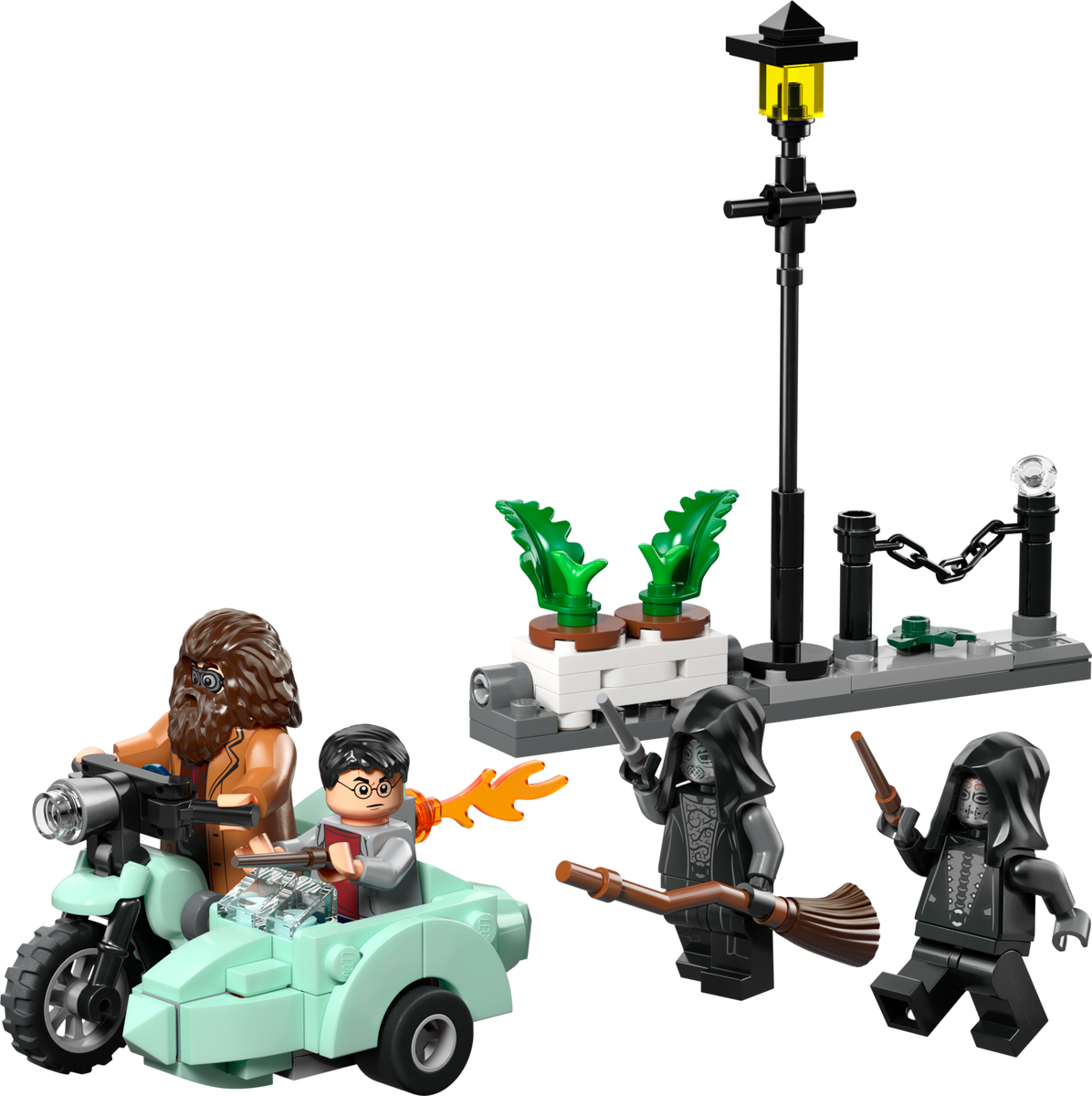 Lego Hagrid & Harry's Privet Drive Escape