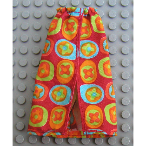 Lego Scala, Skirt Long with X's and O's Print / Red