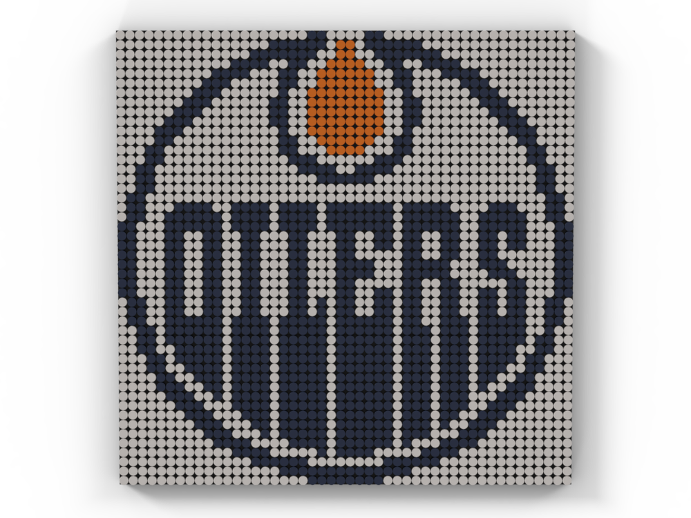 Lego Edmonton Oilers Logo